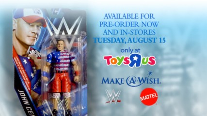 Pre-order your custom Make-A-Wish John Cena Mattel action figure