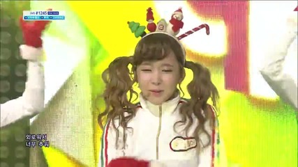 131208 Crayon Pop - Lonely Christmas @ Inkigayo