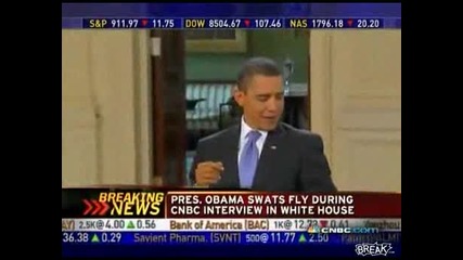 Обама и неговата муха