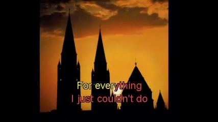 Karaoke video of Hurt - Christina Aguilera