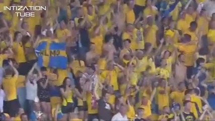 Супергол на Златан Ирахимович ( Швеция 1:0 Франция )
