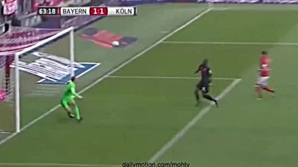 Байерн Мюнхен 1 - 1 Кьолн ( 01/10/2016 )