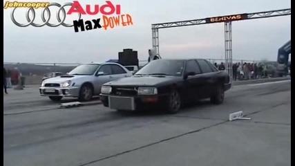 Audi 200 Turbo Quattro vs Subaru Impreza Wrx Sti