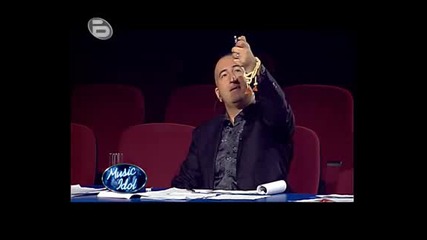 Music Idol 3 - Кандидатът Помогнал На Свой Съперник ! 12.03.09