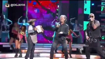Wisin, Carlos Vives y Daddy Yankee - Nota de Amor / Premios Billboards ( 2015 )