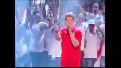 Official England World Cup Song Dizzee Rascal & James Corden on Britains Got talent 2010 