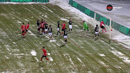 Goal by CSKA 1948 Sofia