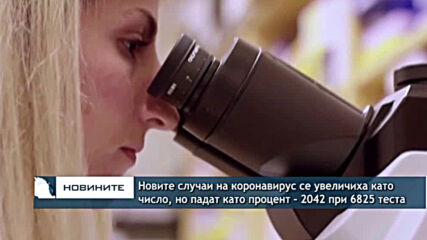 Новите случаи на коронавирус се увеличиха като число, но падат като процент - 2042 при 6825 теста