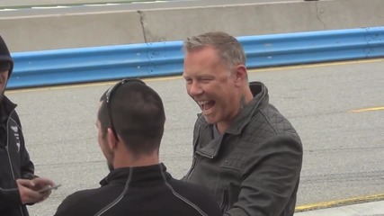 James Hetfield At Laguna Seca