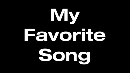 Wiz Khalifa - My Favorite Song ft. Juicy J