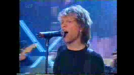 Bon Jovi It S My Life Live Wetten Dass 2000 