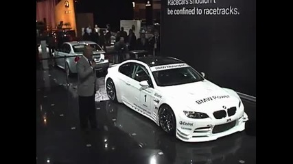 Bmw M3 Alms Racer Chicago Auto Show 