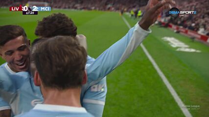 Manchester City with a Spectacular Goal vs. Liverpool