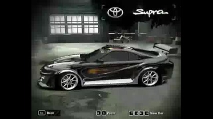 Need For Speed Most Wanted My Career Cars