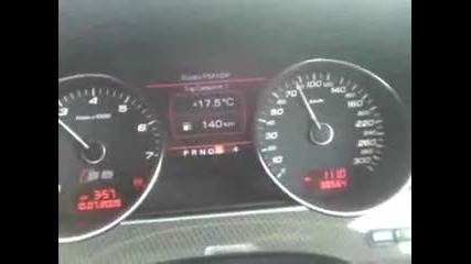 Audi S8 5.2 V10 Ускорение 0 - 100 km 