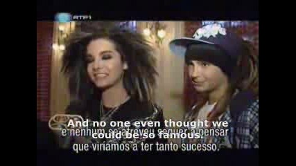 Tokio Hotel - Интервю В Портогалиа(english Subs)