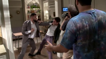 Go behind the scenes with Finn Bálor on Miles Kane's "Cry On My Guitar" music video shoot