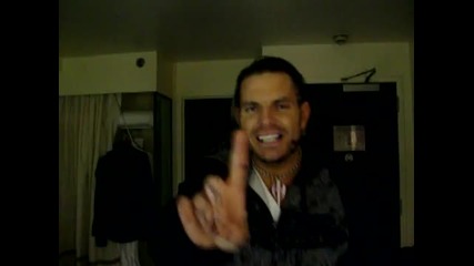 Wwe Jeff Hardy Singing in his hotel room in Nyc