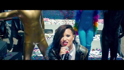 Demi Lovato ft. Cher Lloyd - Really Don't Care ( Официално видео )