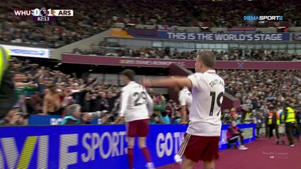 Goal by Arsenal