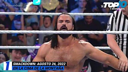 Top 10 Mejores Momentos de SMACKDOWN: WWE Top 10, Ago 26, 2022