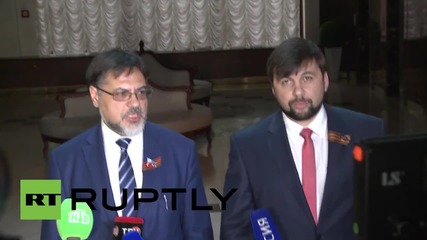 Belarus: "Peace is approaching," says DNR's Pushilin in Minsk