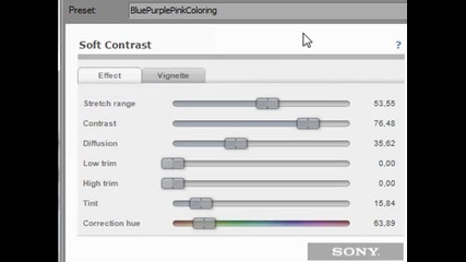Sony vegas coloring 7 