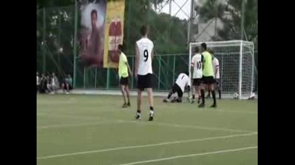 Бербатов с/у Гонзо на приятелски мач в България, юни 2011