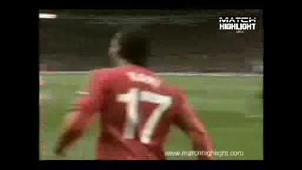 Манчестър Юнайтед - Байер Мило Хем 2 - 0 Страхотен Гол На Нани 