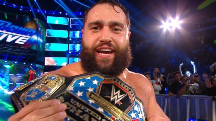Watch Rusev's celebration after winning the United States Championship: WWE.com Exclusive, Dec. 25, 2018