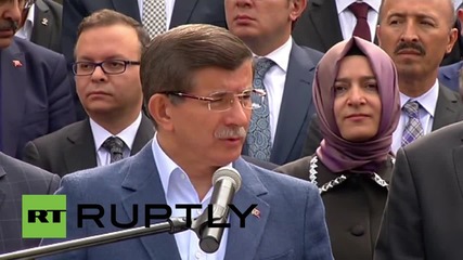 Turkey: PM Davutoglu calls for Russo-Turkish solidarity over air space dispute