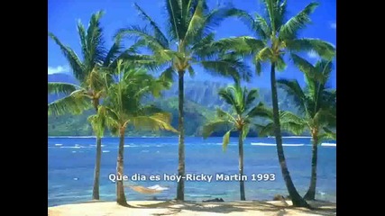 Ricky Martin - Que Dia Es Hoy (self Control) (with lyrics)