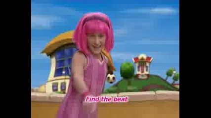 Lazytown - No Ones Lazy In Lazy Town [karaoke]