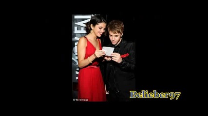 Justin Bieber and Selena Gomez на Оскарите - нови снимки 