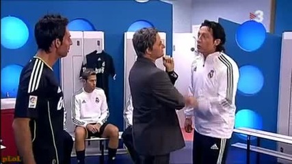 Кристиано Роналдо, Моуриньо & Йозил ( Real Sociedad 1-2 Real Madrid) - Пародия