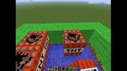 Minecraft как се прави Тнт Батут