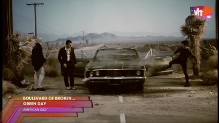 Green Day - Boulevard of Broken Dreams [официално видео] (превод)