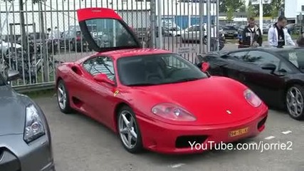 Lamborghini Gallardo. Nissan Gtr. Ferrari 360 Tubi Exhaust Sound!! - 1080p Hd 
