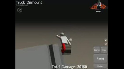 Truck Dismount - яко пребиване