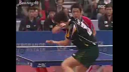 Тенис на маса: Joo Se Hyuk vs Dimitrij Ovtcharov