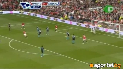 Шампионът Манчестър Юнайтед се подигра на Арсенал -  8:2