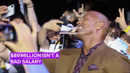 Dwayne Johnson finally earns top spot as Forbes' highest-paid actor
