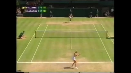 Wimbledon 2004 Maria sharapova - Serena Williams