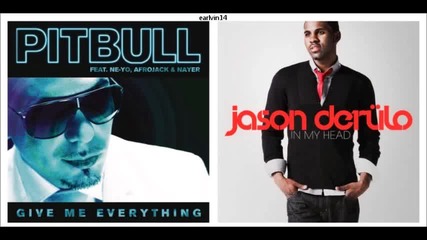 Jason Derulo vs. Pitbull - The other side vs. Give me everything
