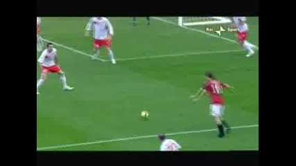 Рома би Бари с 3:1, Тоти наниза хеттрик 