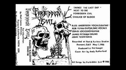 Forbidden Evil - Chalice of Blood (demo)