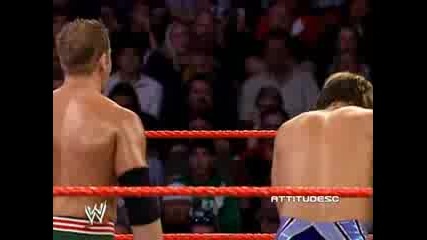 Chris Jericho vs Christian part 1 ladder match