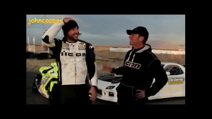 Mazda Rx7 vs Kawasaki Zx10 - Drift Battle