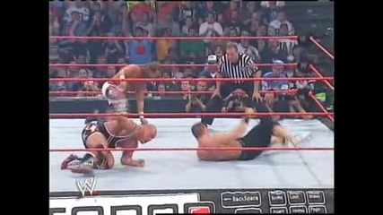 Shawn Michaels vs John Cena vs Kurt Angle - Wwe Championship - Taboo Tuesday 2005
