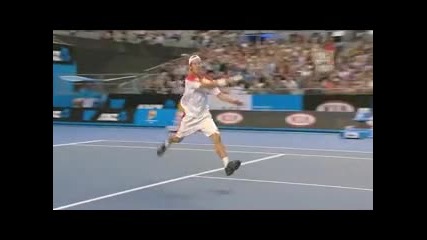 Kei Nishikori - The Open Drive Australian Open 2011 